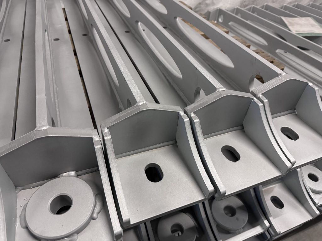 Silver coated brackets and profiles