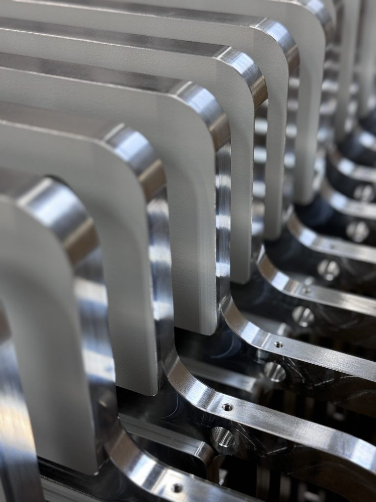 Metallic coated angle profiles